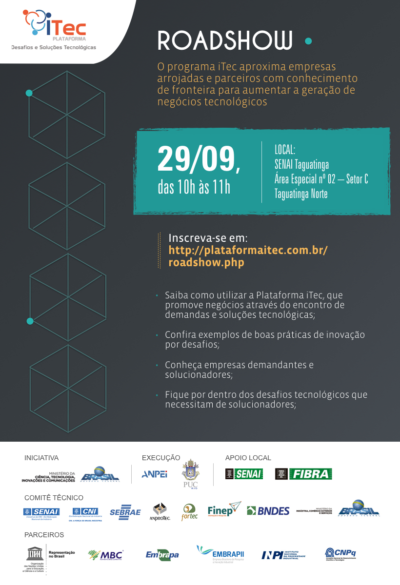 Convite iTec Taquatinga