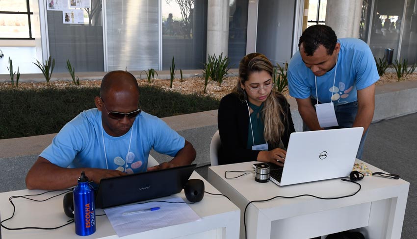 seminario acessibilidade psai senai df deficiente visual