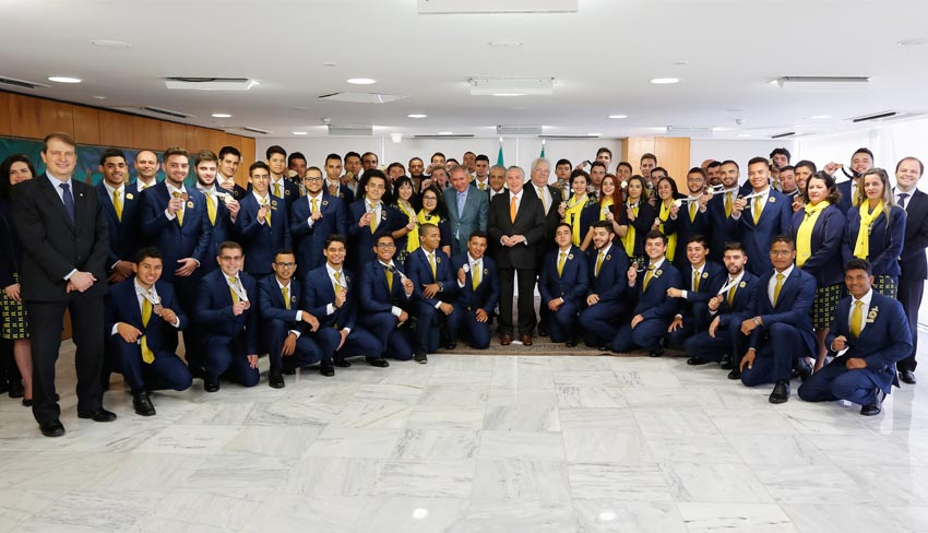 senai worldskills delgacao brasileira temer