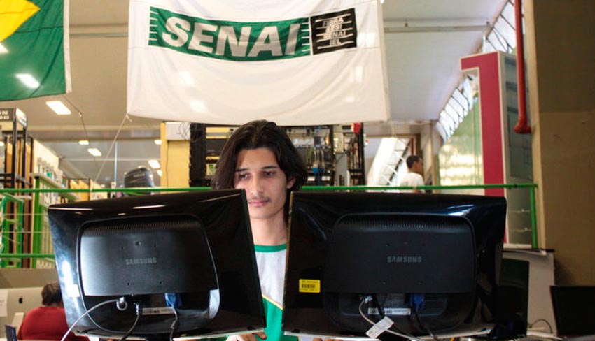 redes computadores informatica senai