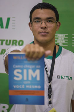 dia mundial do livro senai gama fernando sistemafibra