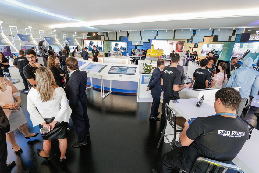 02 04 2019 Exposicao Sesi Senai Pelo Futuro do Trabalho Moacir Evangelista