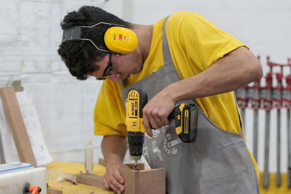 28 03 2019 Treinamento World Skills 2019 Movelaria Joao Victor dos Anjos Foto Victor Hugo Pessoa