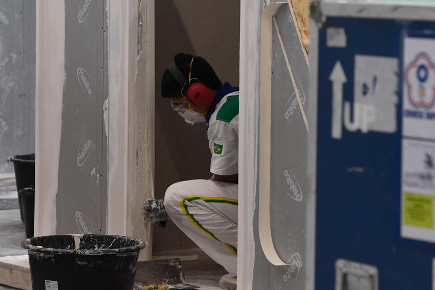 25 08 2019 Luan Silva Braga Drywall Estucagem WorldSkills 2019 Foto Jose Paulo Lacerda 2