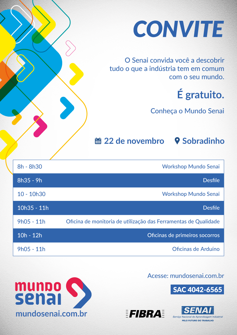 Convite Comunidade Sobradinho