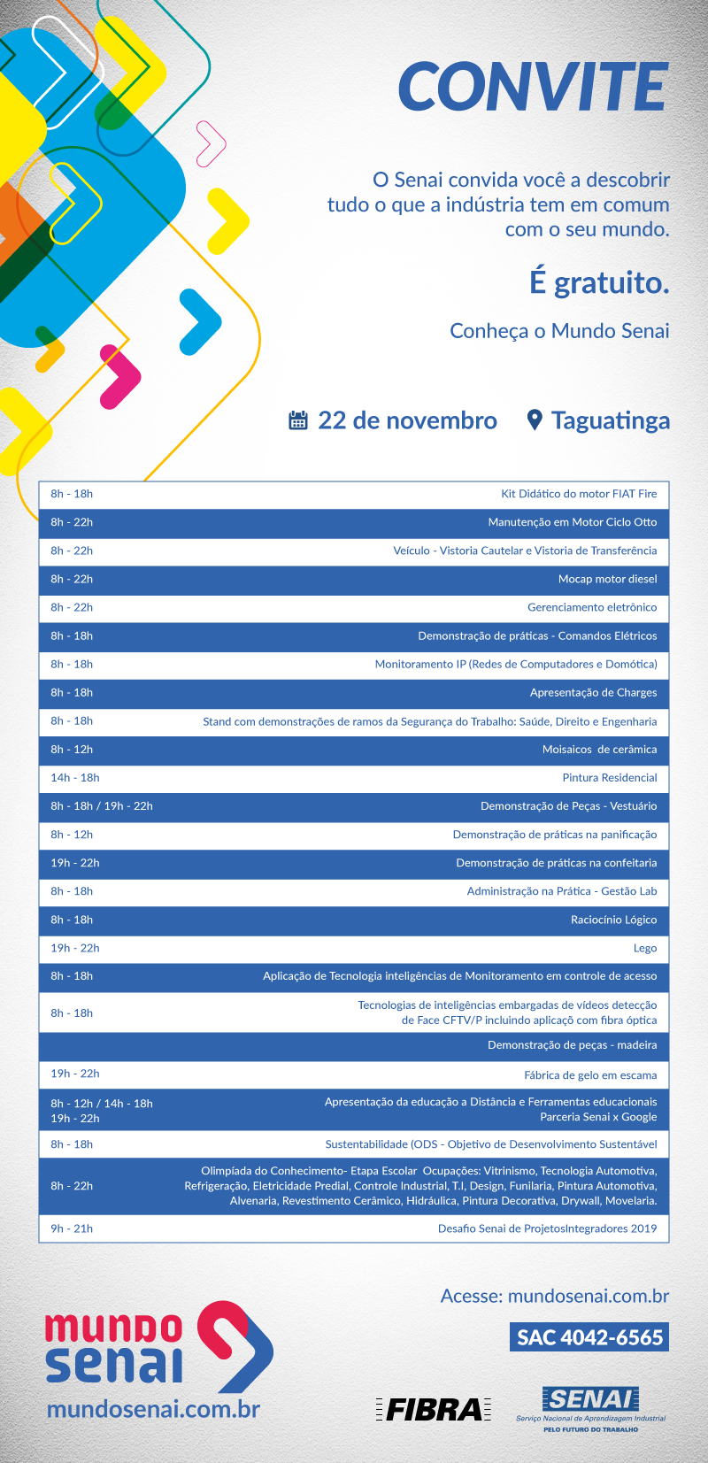 Convite Comunidade Taguatinga