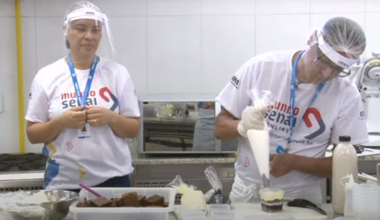 mundo senai 2020 df oficina bolo no pote