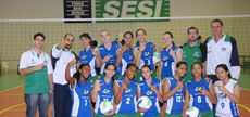 Com apoio do Sesi-DF, Amigos do Vôlei participa de primeiro grande campeonato