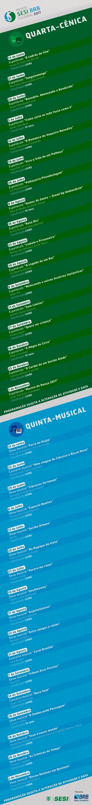 sesi cultural programacao 2017