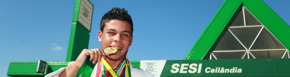 Aluno do Sesi-DF é o mais novo Campeão Brasileiro de Judô