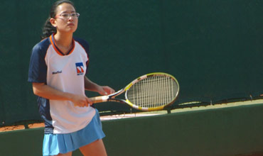 Meninas proporcionam disputa acirrada no Tênis do Jopese