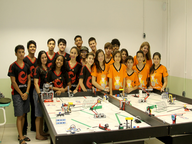 Apresentação Equipes Lego Field e Lego of Olympus