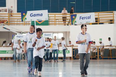 Emoção marca início dos Jogos Abertos de Brasília