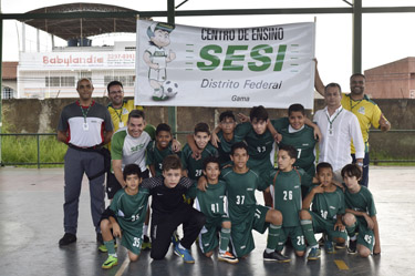Sesi Gama é campeão do Futsal na Olimgama