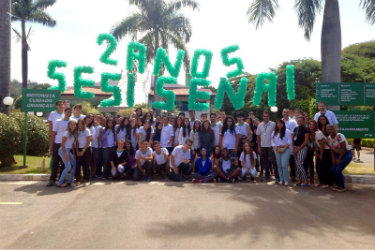 Dois anos de integração Sesi Senai Sobradinho
