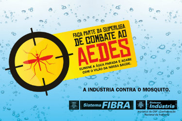 Campanha mobiliza Sesi, Senai e Sistema Indústria contra mosquito