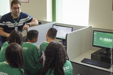 Equipes do Sesi disputam etapa final do Desafio Nacional Acadêmico
