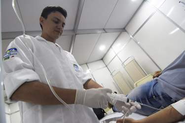 Sesi-DF coordena atendimento médico na OC