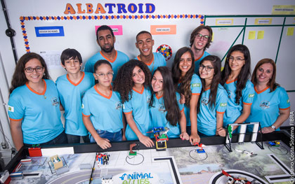 Importância das abelhas é trabalho de robótica do Sesi Taguatinga