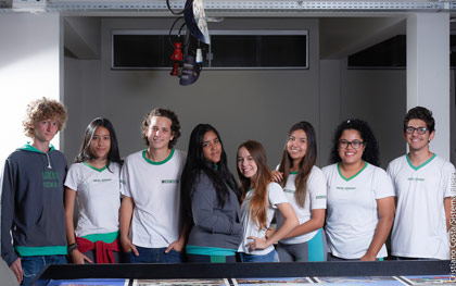 Equipe de robótica aposta em jogo lúdico para conscientização