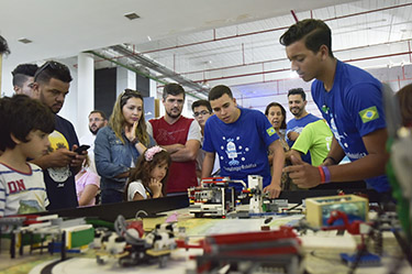 Educação Tecnológica do Sesi-DF é destaque no Campus Party Brasília
