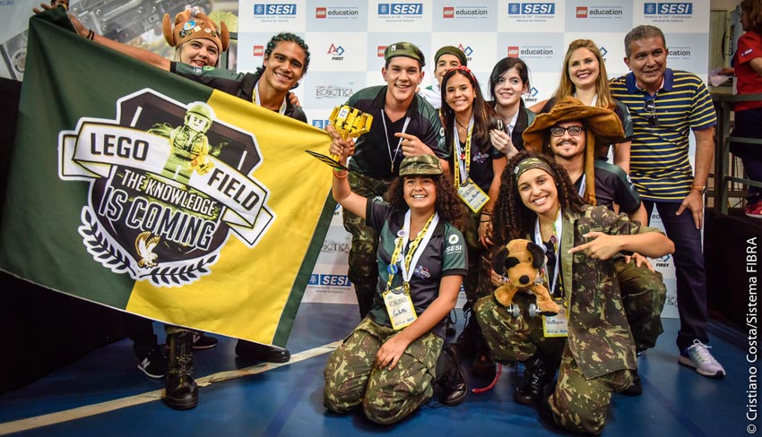 lego field robotica sesi df campeao