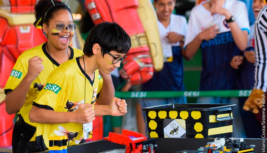 robotica torneio interescolar sesi