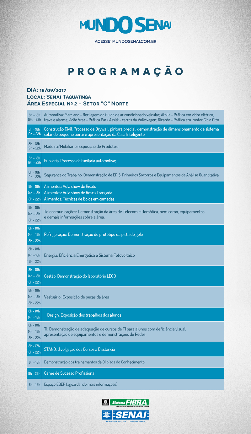 programacao mundo senai taguatinga
