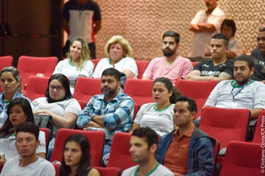 Alunos do Senai-DF recebem dicas de auditor fiscal sobre SST