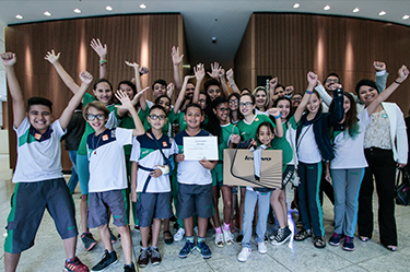 Sesi Gama recebe da CGU título de escola-cidadã