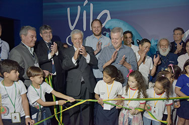 Vila Cidadã do Fórum Mundial da Água é aberta; Sistema Fibra participa