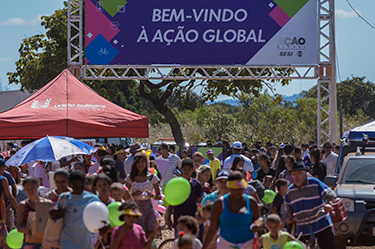 Ação Global movimenta região do Itapoã