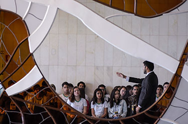 Alunos do Sesi Gama visitam o Congresso Nacional