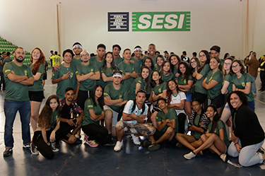 Sesi Taguatinga premia vencedores dos Jogos Escolares 2018