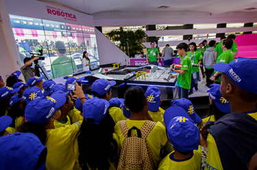Robótica faz parte da programação da Olimpíada do Conhecimento