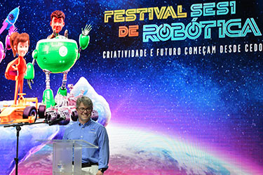Festival Sesi de Robótica começou nesta sexta