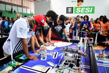 Taguatinga sediará regional do Torneio Sesi de Robótica FLL