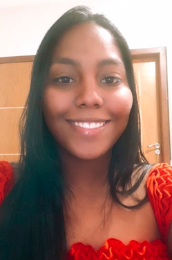 Aluna do Sesi Gama DF Giovanna Ferreira